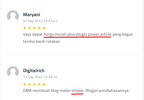 review ebm maryani